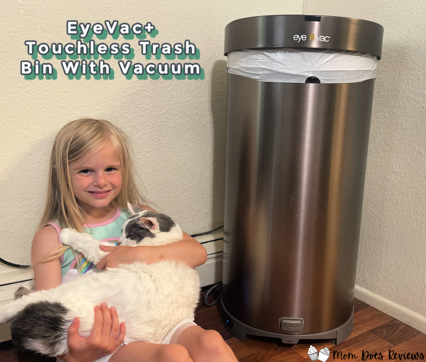 EyeVac+ is The Only Trash Bin That Cleans Your Floors