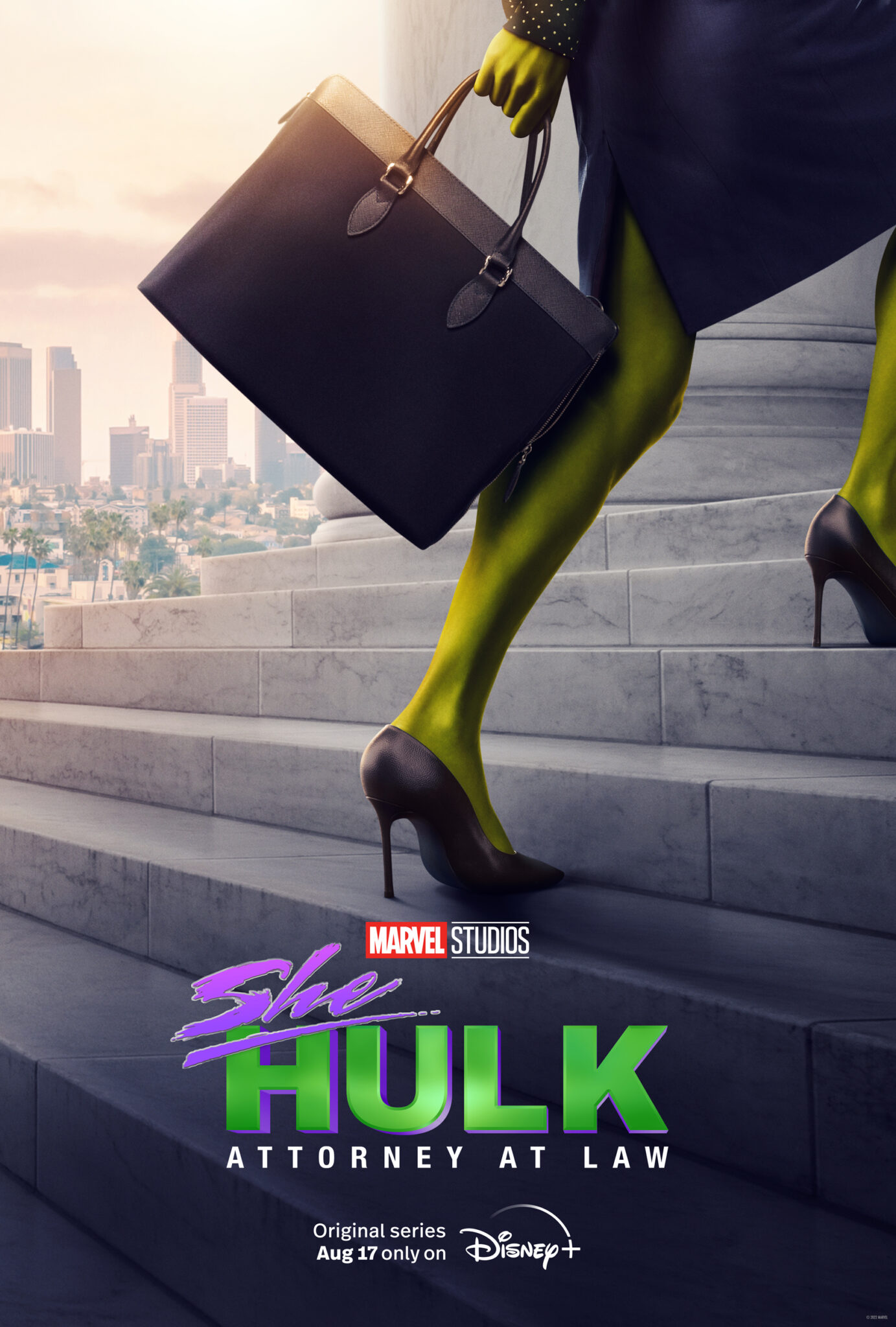 She-Hulk: Attorney At Law, exclusively on Disney+.
