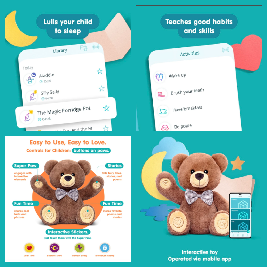 Why Smart Teddy is the Best Way to Get Children Away From Screens