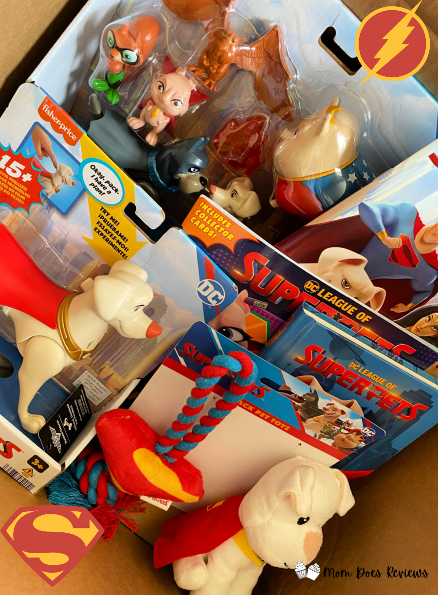 Celebrate DC League of Super-Pets with Themed Toys & More! #DCSuperPets