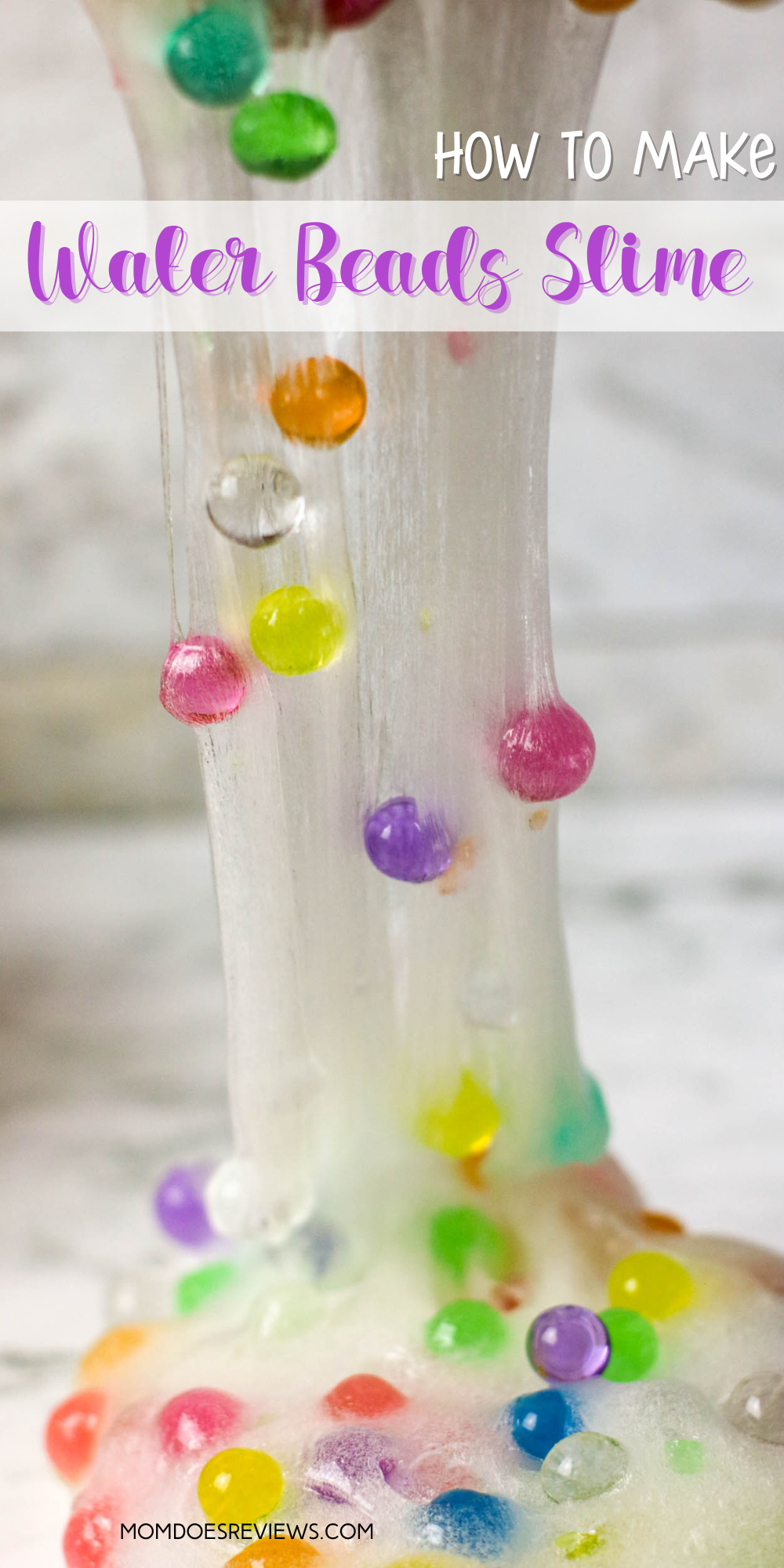 How to Make Water Beads Slime