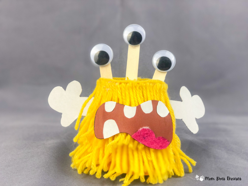 3 Eyed Monster Craft for Kids