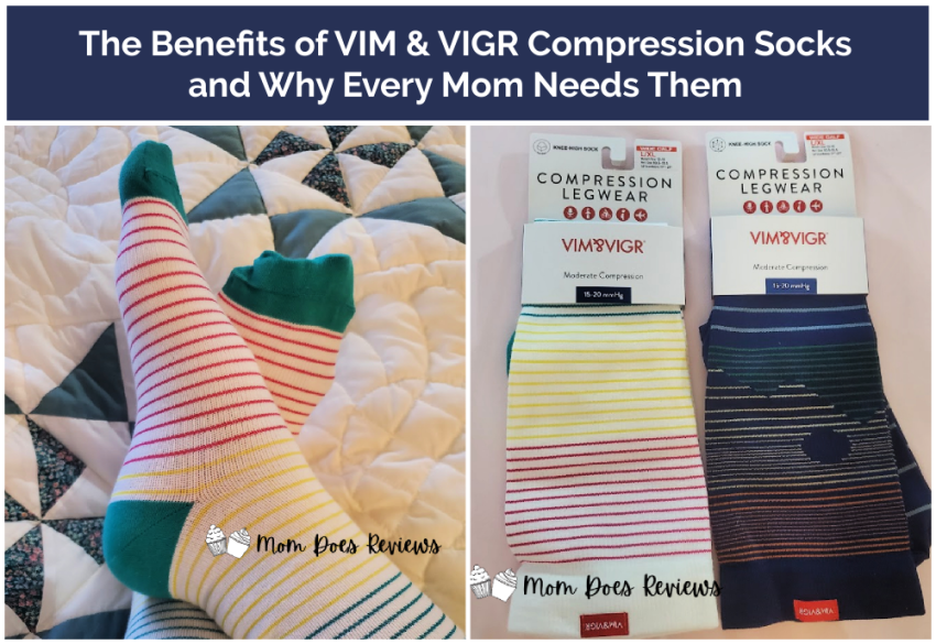 The Benefits of VIM & VIGR Compression Socks and Why Every Mom Needs Them