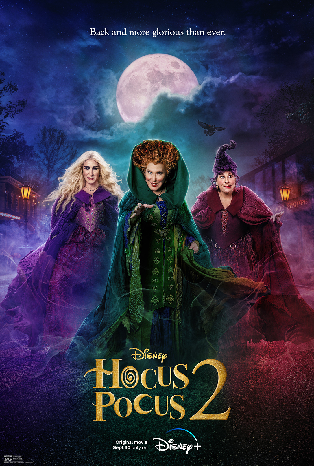 “Hocus Pocus 2” debuts September 30 #DisneyPlus #HocusPocus2 #Hallowstream