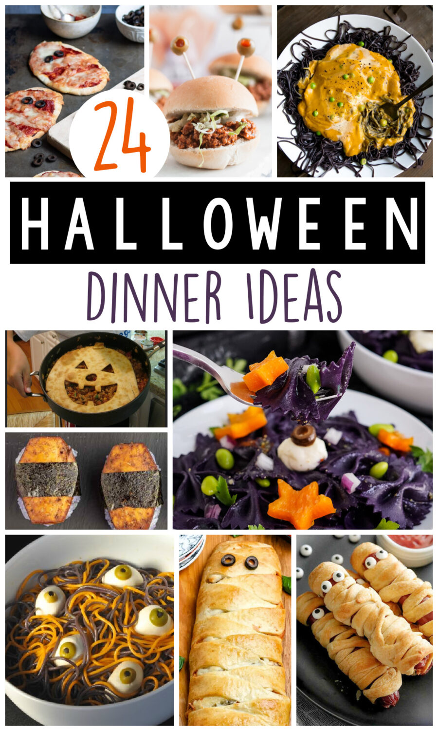 24 Halloween Dinner Ideas