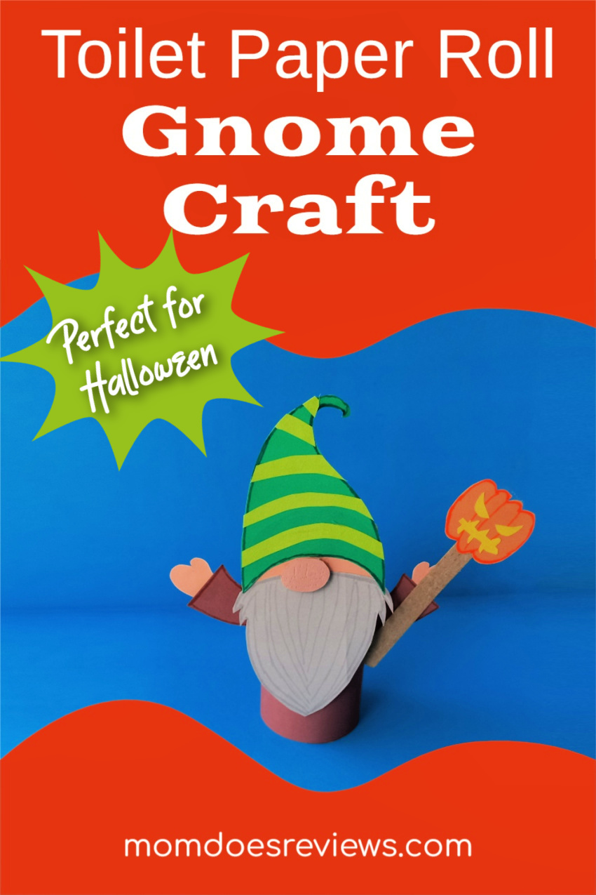 Toilet Paper Roll Gnome Craft for Kids- Perfect for Halloween