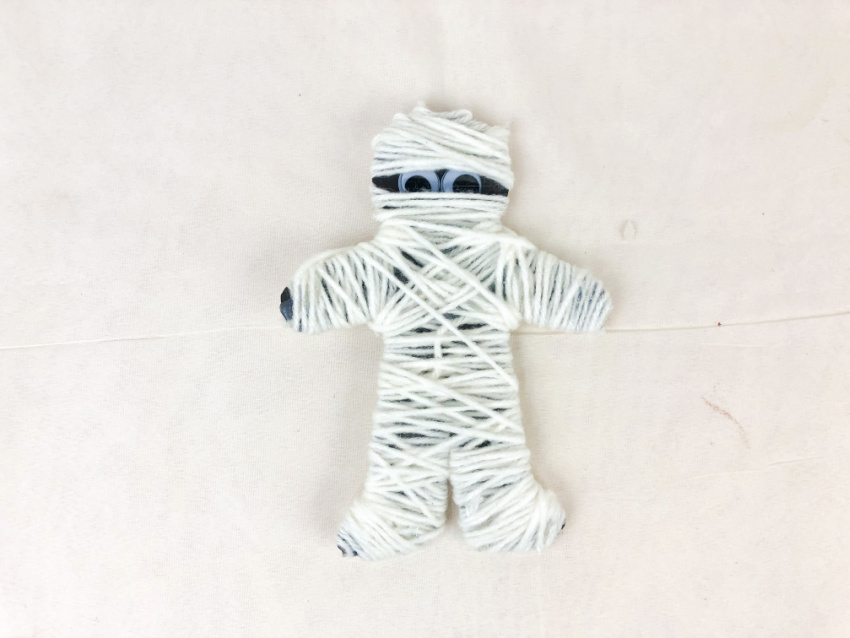 Yarn Mummy process