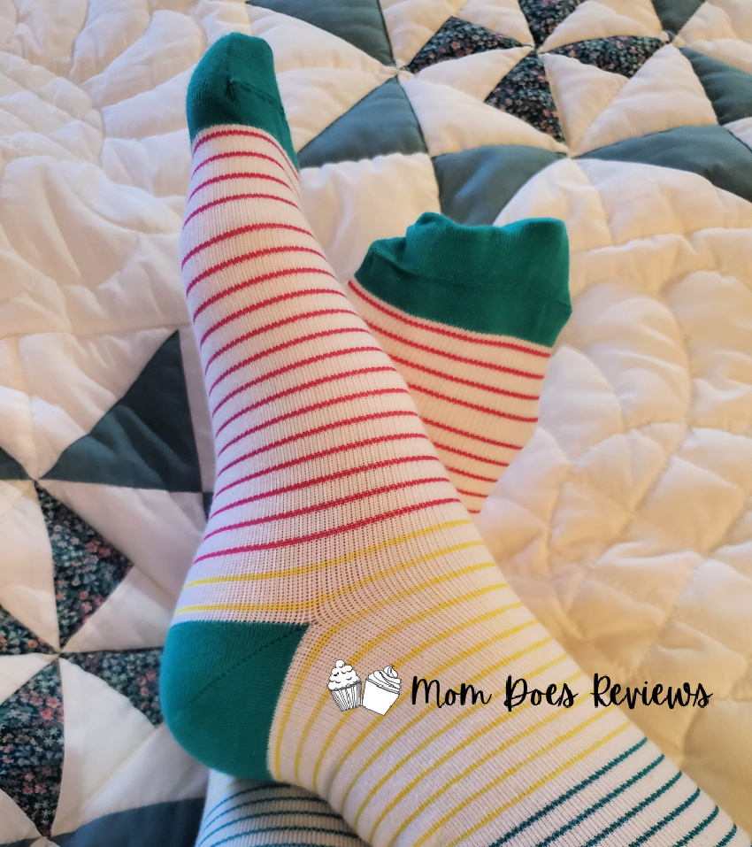 pinstripe socks
