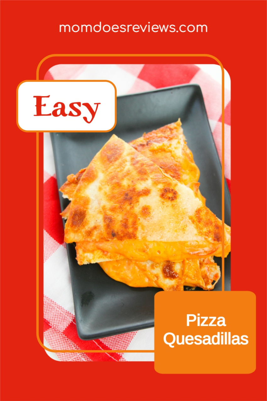 Easy Pizza Quesadillas Recipe