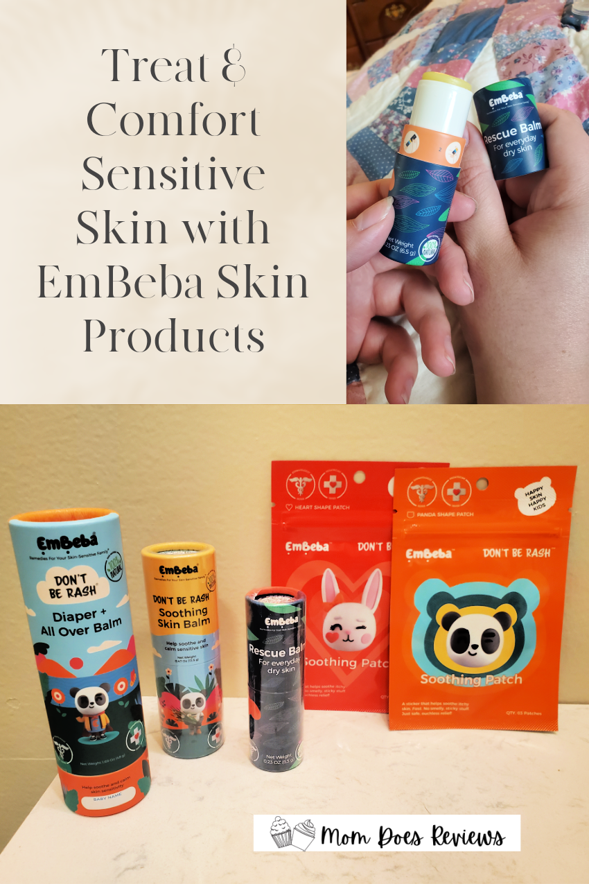 Now you can Treat and Comfort Sensitive Skin with EmBeba Skin Products