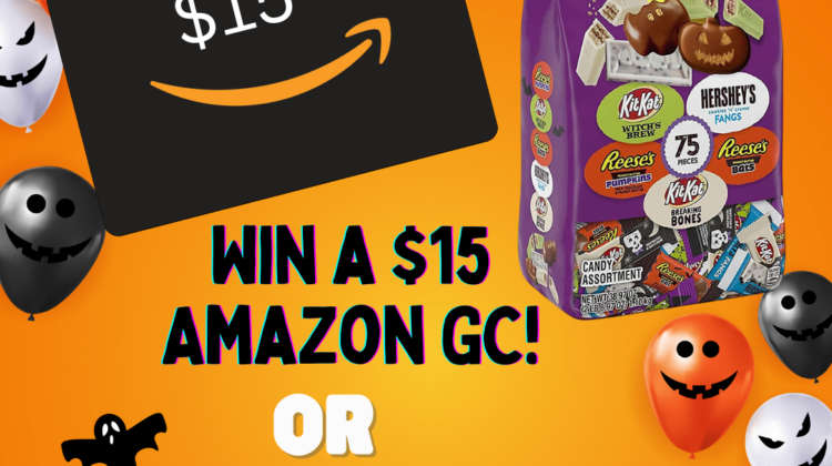 Win $15 Amazon GC or Halloween Candy!
