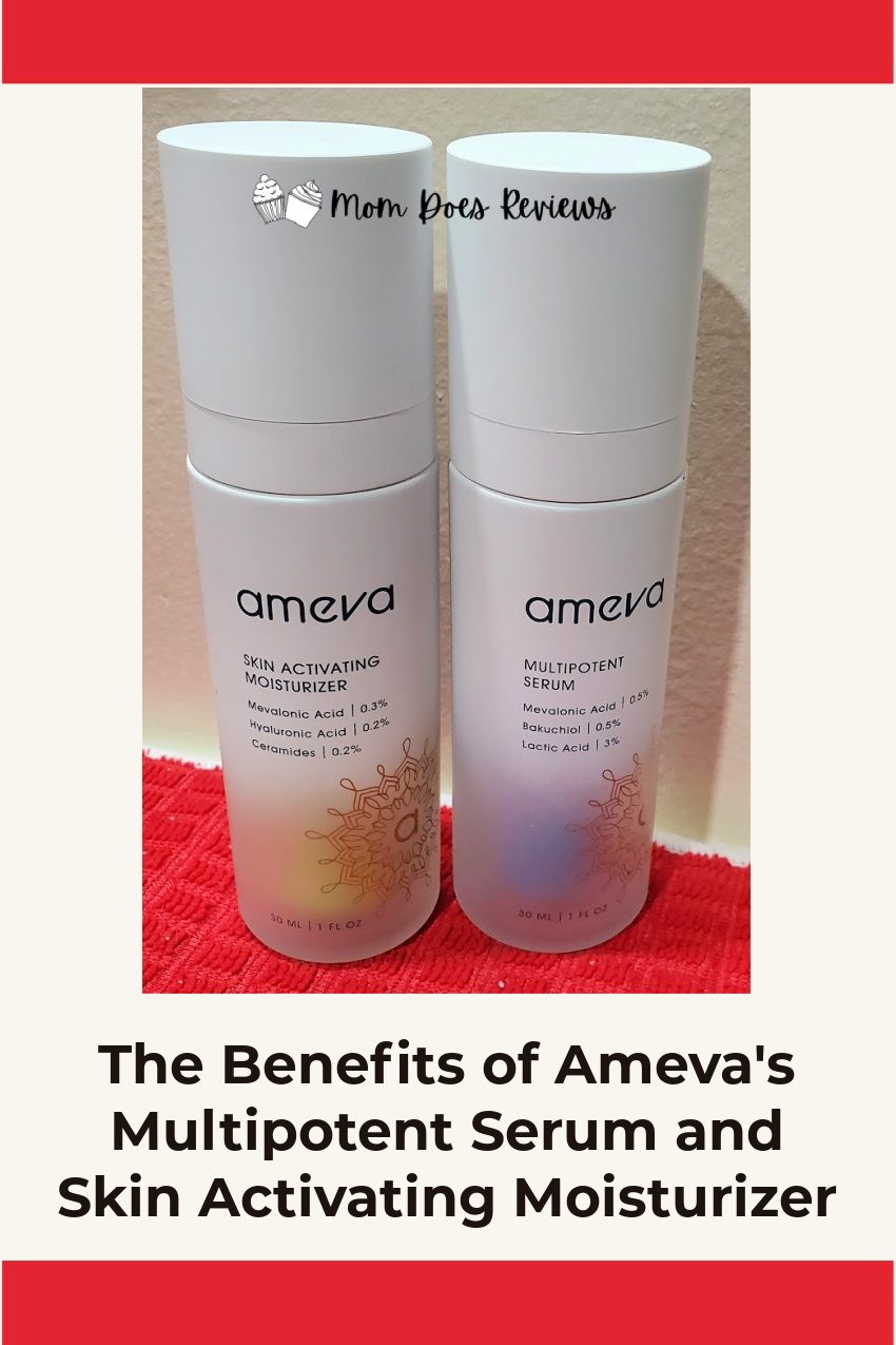 The Benefits of Ameva's Multipotent Serum and Skin Activating Moisturizer