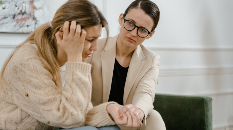 mom getting counseling