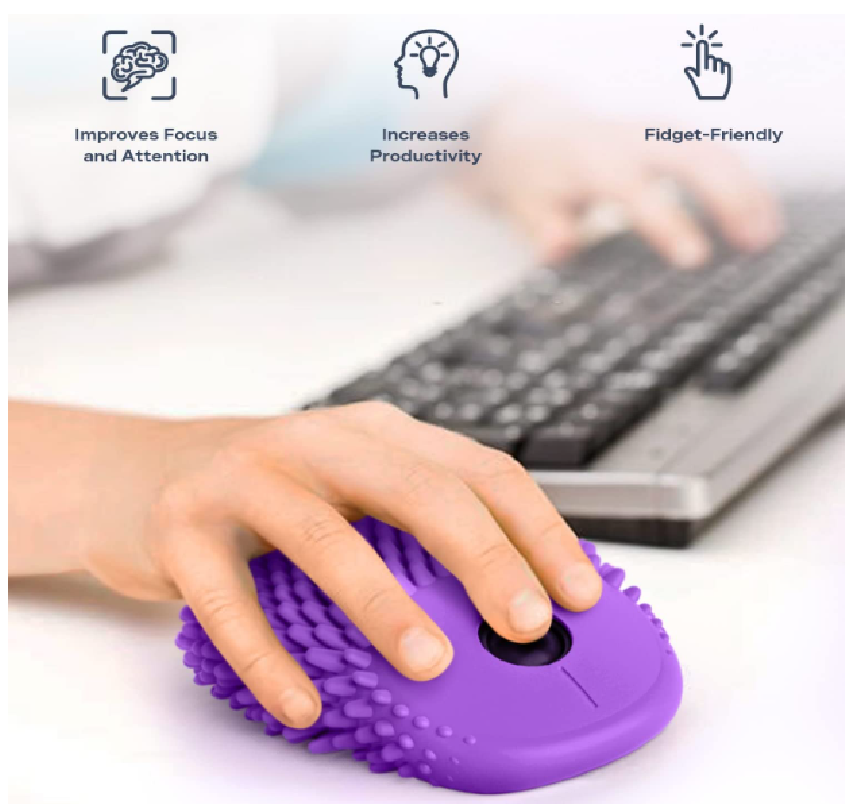 Support Autism with the Hoglet Fidget Mouse from Hedgehog Health