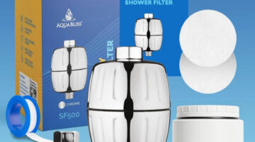 Aquabliss shower head filter