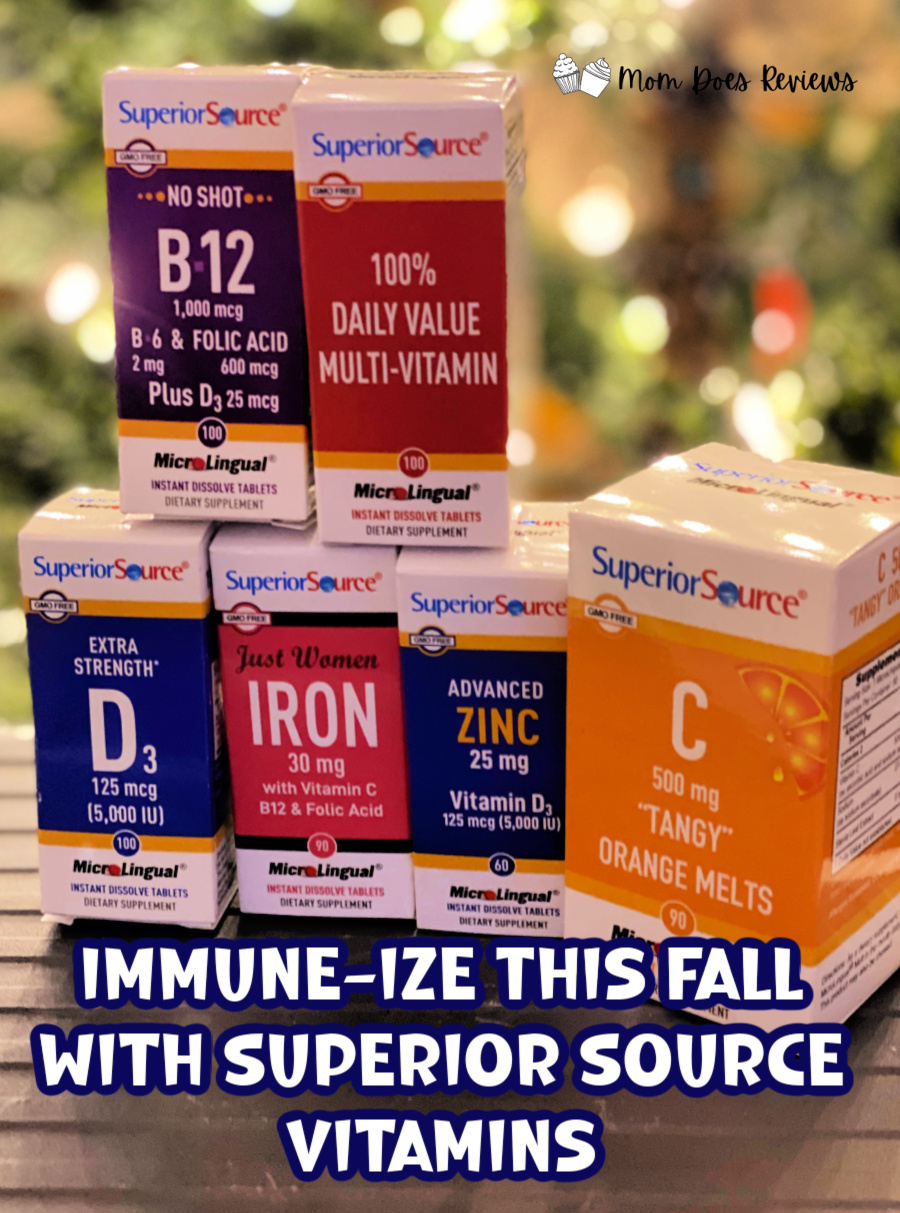 Immune-ize” This Fall Season with Superior Source Vitamins