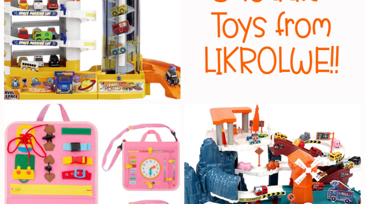 #Win 3 ToddlerToys from LIKROLWE #MegaChristmas22