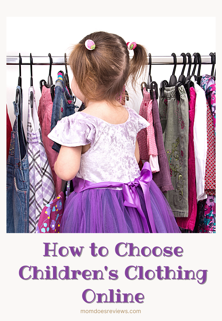 Choosing Children's Clothing Online