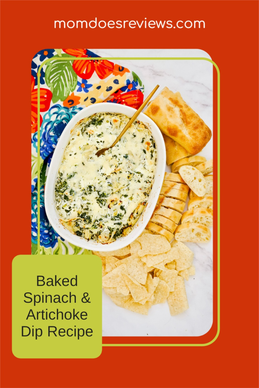 Baked Spinach & Artichoke Dip Recipe
