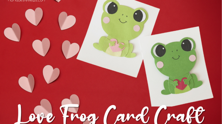 Love Frog Card Craft