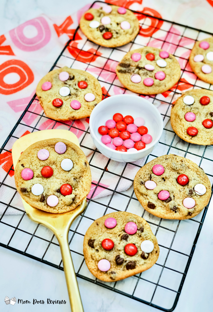 Valentine’s M&M Cookie