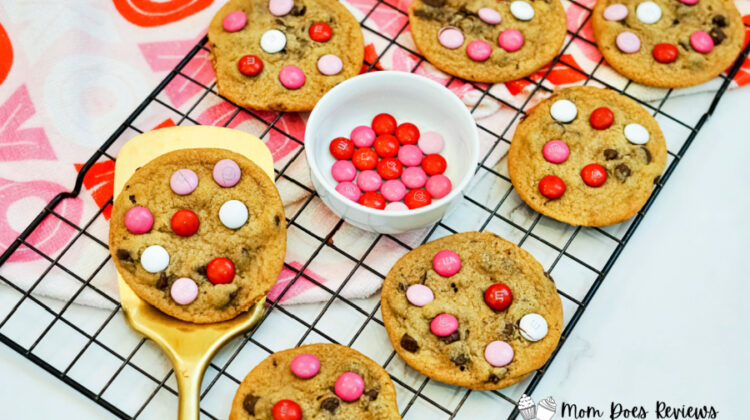 Valentine’s M&M Cookies Recipe