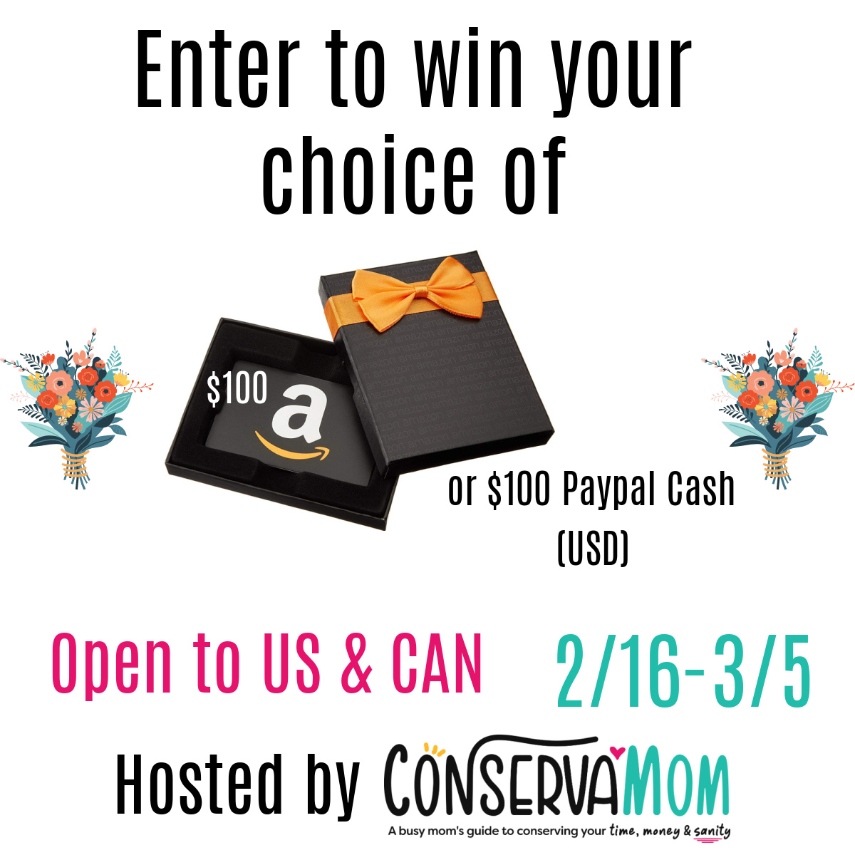 Win $100 Amazon or PayPal Cash