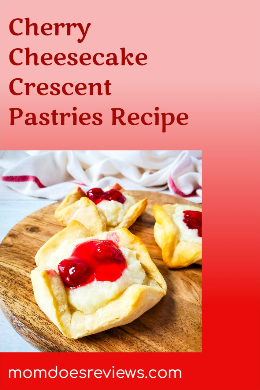 Cherry Cheesecake Crescent Pastries Recipe