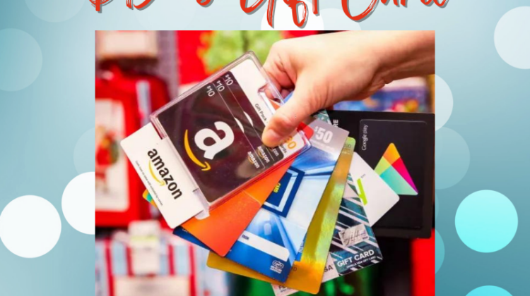 Win $15 GC or your choice
