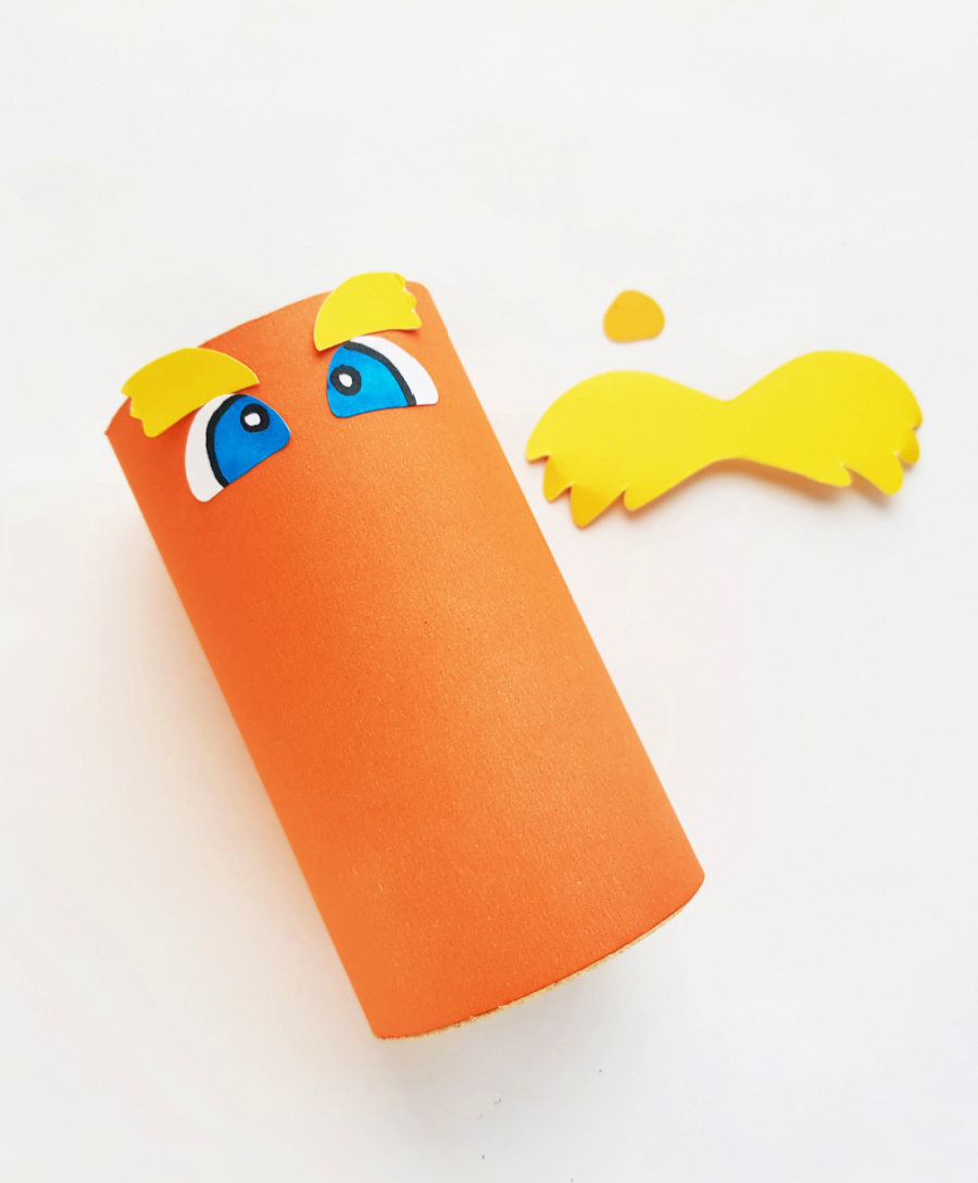 The Lorax Toilet Paper Roll Craft