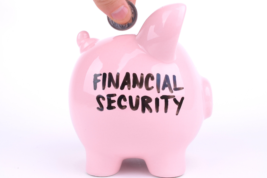 piggybank financial security