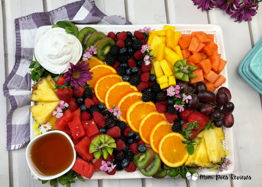 Spring Fruit Charcuterie Board