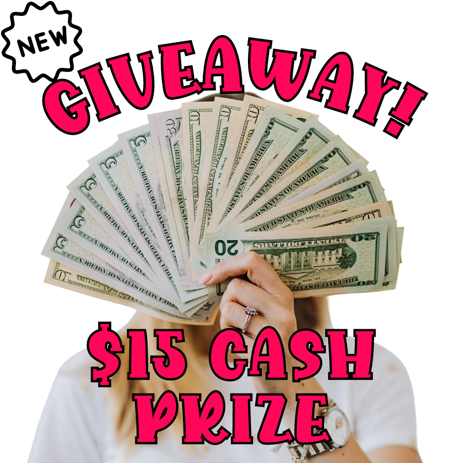 New Giveaway $!5 Cash Prize