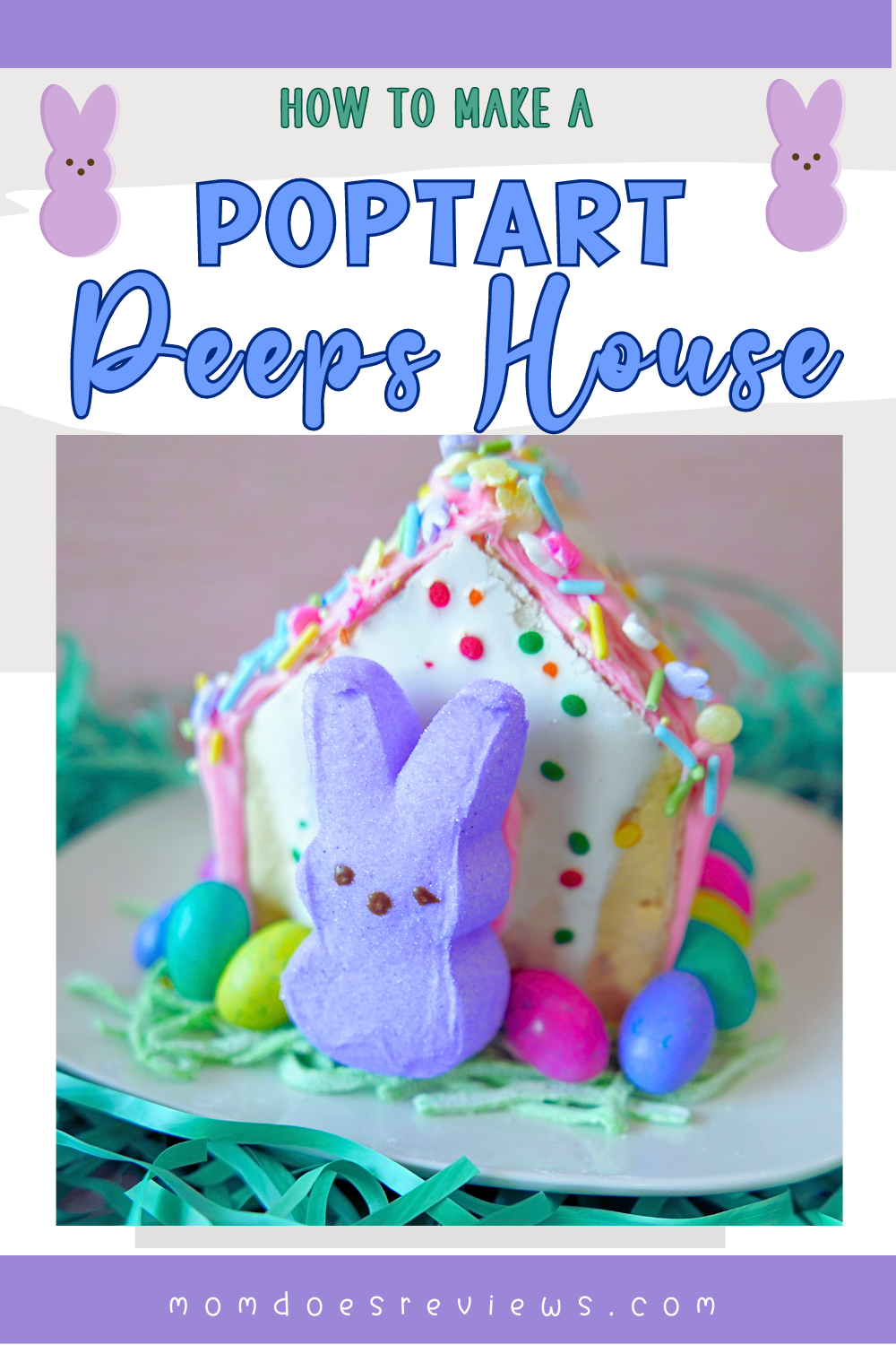 Make a Peeps House with PopTarts