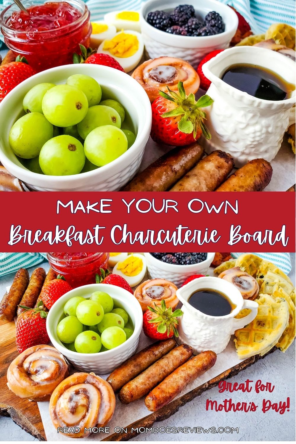 Make Your Own Breakfast Charcuterie Board