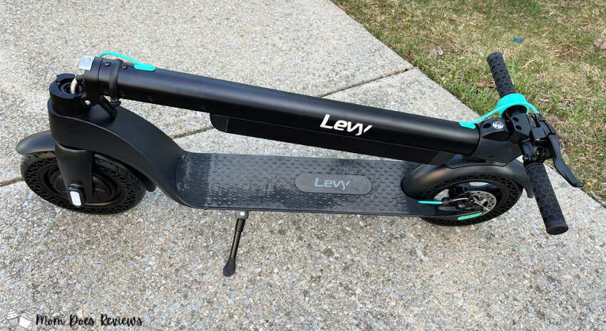 Levy scooter folded