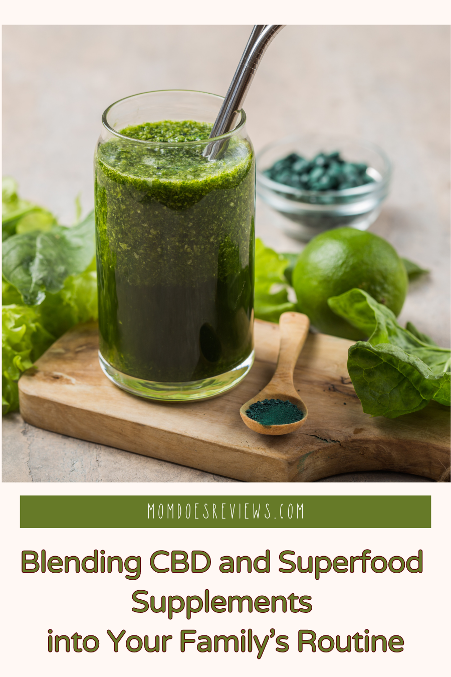 Blending CBD and Superfood Supplements into Your Family’s Routine