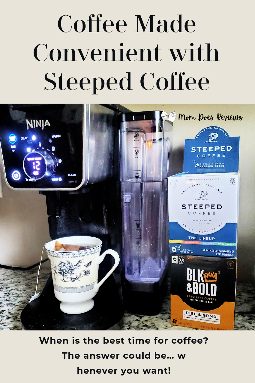 Coffee Made Convenient with Steeped Coffee