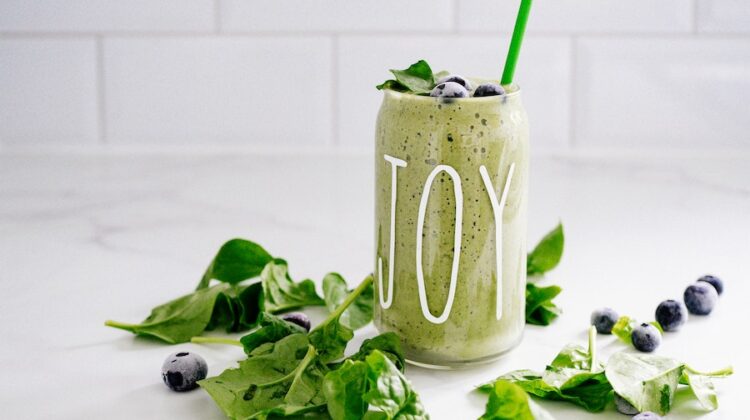 Green smoothie packed with nutrition