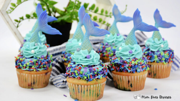 Little Mermaid Cupcakes 