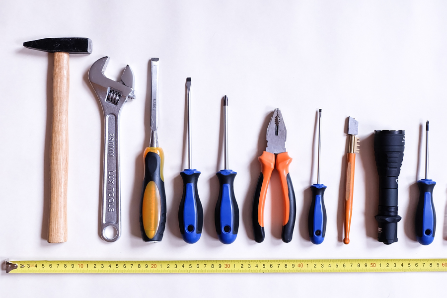 assorted tools