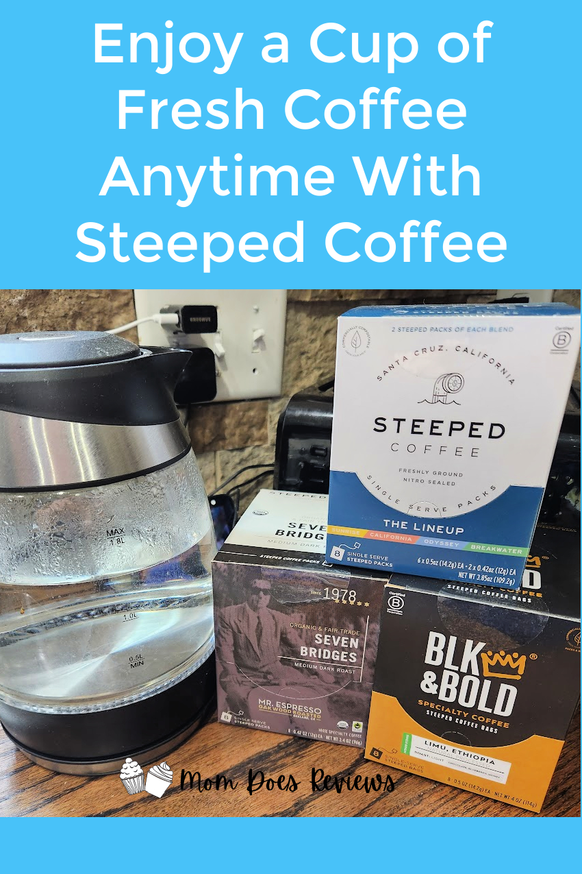 Enjoy a Cup of Fresh Coffee Anytime With Steeped Coffee
