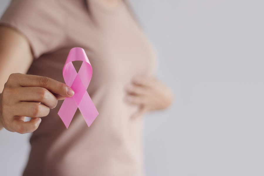 breast cancer hope ribbon
