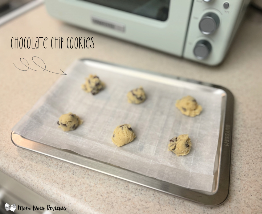 raw cookies with buydeem toaster
