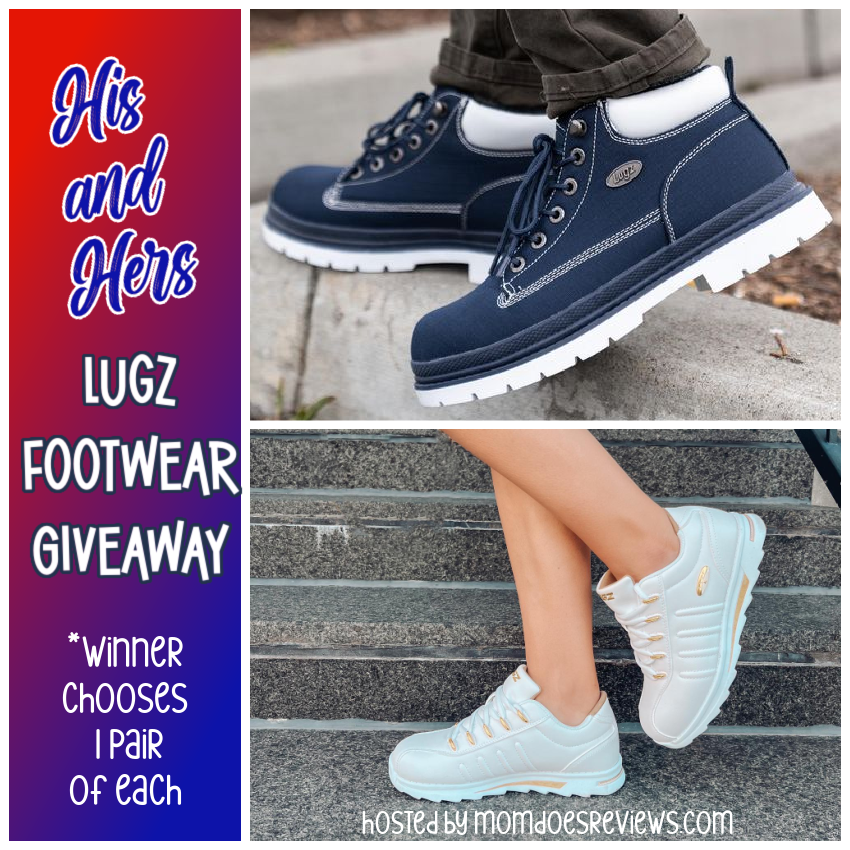 His and Hers Lugz Footwear Giveaway #SpringintoSummerFun #SuperDadGifts