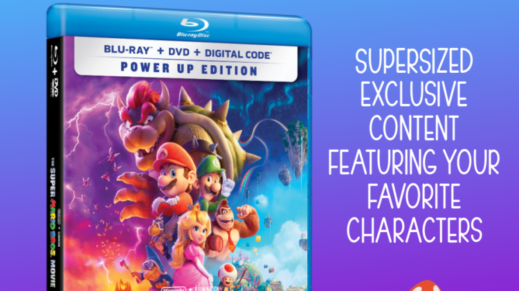 Enter to #Win The Super Mario Bros. Movie 'Power Up' Edition DVD