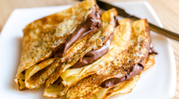 crepes with chocolate