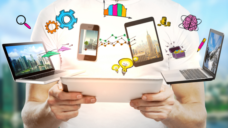 digital business icons