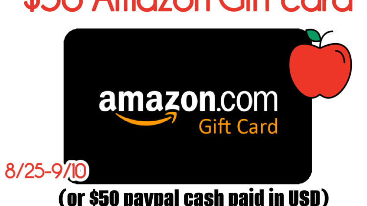 Win a $50 Amazon GC