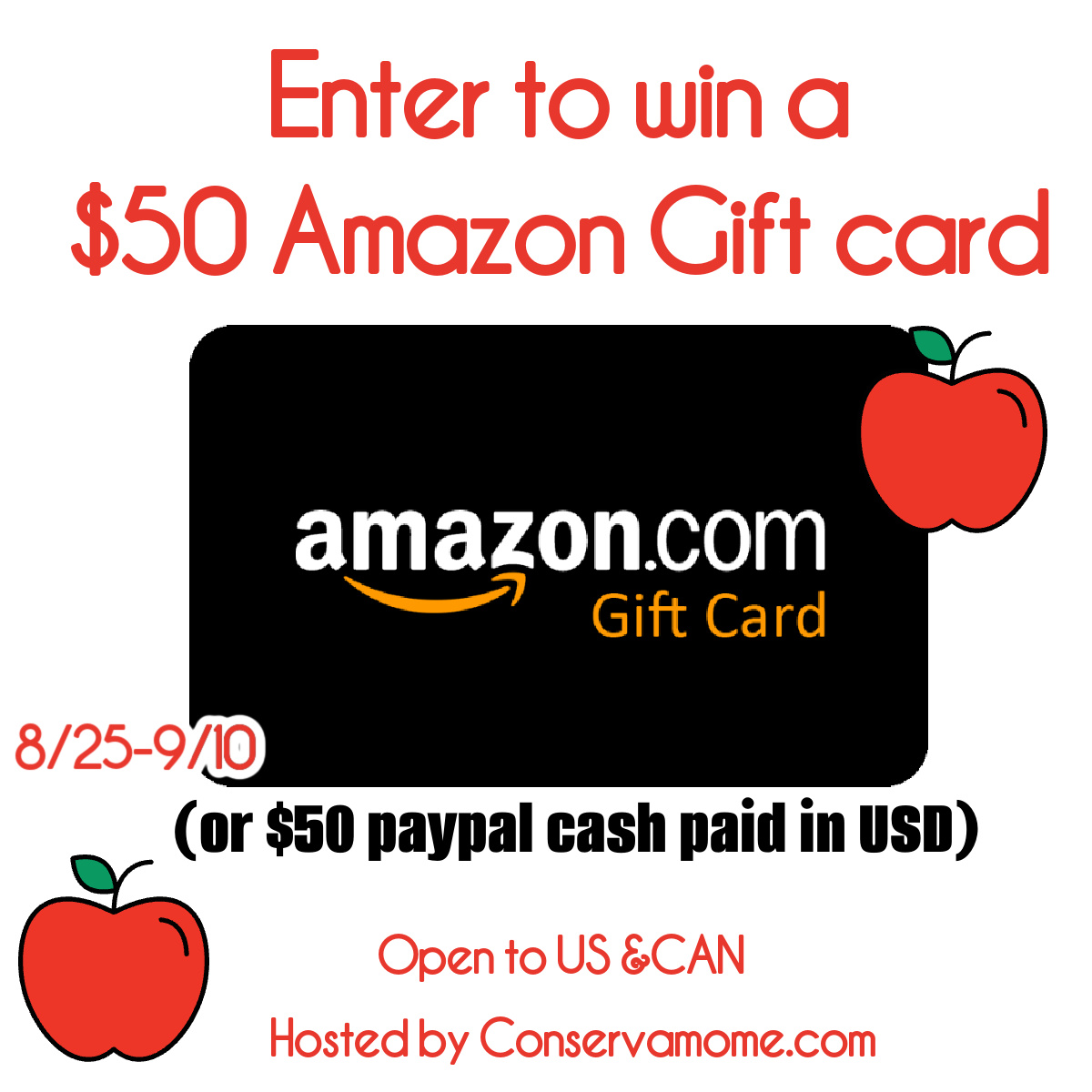 Win a $50 Amazon GC